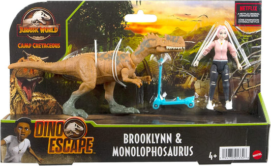 Jurassic World Brooklynn y Monolophosaurus