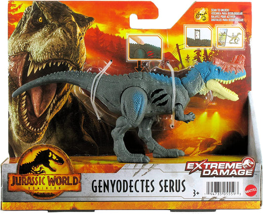 Jurassic World Genyodectes Serus Daño Extremo