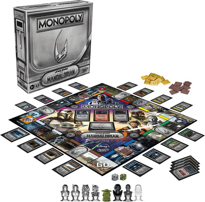 Juego Monopoly Star Wars Mandalorian 2da Edicción